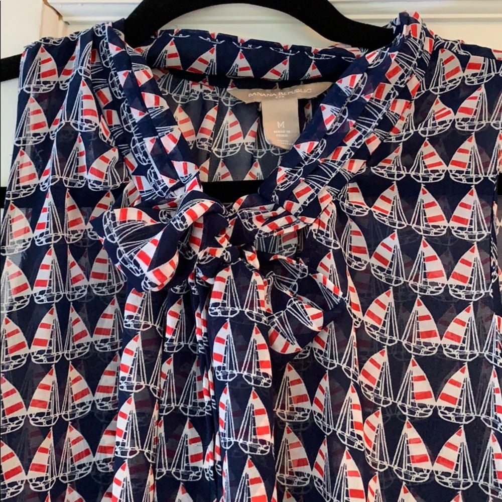 Banana Republic sailboat top